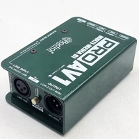 Radial Engineering ProAV1 Passive Multimedia DI Direct Box 1 Channel Mono XLR RCA