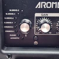 Aroma TM-15 Portable Electric Guitar Amplifier 15W Bluetooth Rechargeable