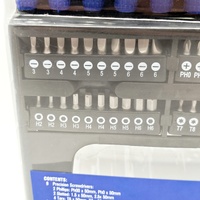Mechpro MPBSD104K 100 Piece Screwdriver Bit Set CRV Precision Drivers