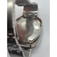 Seiko 5 Actus Vintage Automatic Silver Watch 6119-8430 21 Jewels Mens