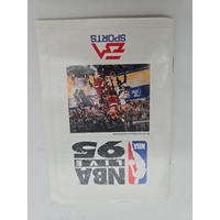 NBA Live 95 Sega Genesis Complete Retro Video Game Vintage Sports
