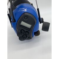 Peltor Lite-Com II 2 Way Radio Headphones Blue (Pre-Owned)