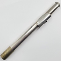 Armstrong Flute With Hard Case Preowned Silver Tone Closed Hole Flute