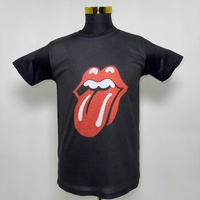 Start me Up Lips T-Shirt Rock n Roll Urban Fashion Street Wear Black Size: M/L/XL/2XL [Size: M - 40in/102cm Chest]