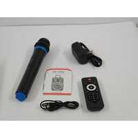 Bluetooth Karaoke Party Speaker 12 inch on wheels + Mic USB TF card Remote Control NEW