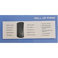 Piano Electronic Silicone Foldable 49 Keys Roll Up Piano Keyboard for Beginners (NEW)