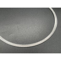 Ladies 925 Sterling Silver Snake Link Necklace NEW