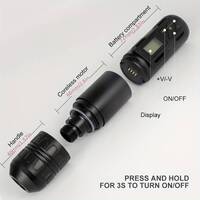Wireless Tattoo Pen Aluminium Cordless Rotary Machine Kit (NEW)