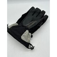 POW Ski Snow Gloves Black/Grey Thermal Anti-Slip Touchscreen Winter Gloves