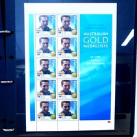 Sydney 2000 Olympic Australian Gold Medallists Stamp Album