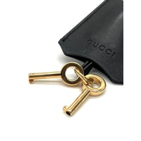 Genuine Gucci Padlock Medium GG Shoulder Bag with Key Lock Closure Chain Straps