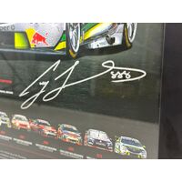 Panorama Perfection Craig Lowndes & Peter Brock Signed & Framed Ltd Edition
