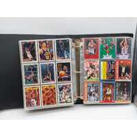 Fleer 94-95 Assorted Basketball Cards Approx. 1000 Cards in Folder (Pre-owned)