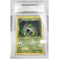 Pokemon 2000 Team Rocket #24 Dark Golbat 1st Edition 24/82 CGA 8.5
