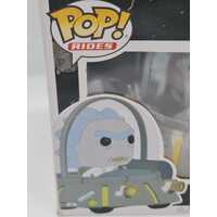 Funko Pop! Rides #34 Rick and Morty Rick's Ship Vinyl Figure (Pre-owned)