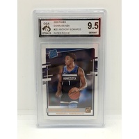 2020-21 Panini Donruss Rated Rookies Anthony Edwards #201 Collectable Card