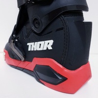 Thor 2022 Motocross Boots Radial Black / Red Size 10 US (Pre-Owned)