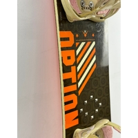 Option Snowboard Pro with Foot Bindings High-Performance Snowboarding Equipment