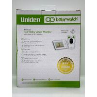 Uniden BW4151 4.3 Inch Baby Video Monitor Pan and Tilt Camera with Night Vision