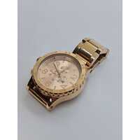 Nixon 51-30 Chrono Stainless Steel Men's Watch - Gold (Pre-Owned)