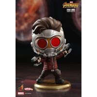 Hot Toys Avengers Infinity War Cosbaby Star Lord Figure (New Never Used)
