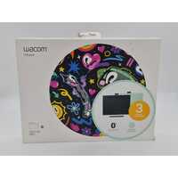 Wacom Intuos Medium Portable Bluetooth Graphics Drawing Tablet Black