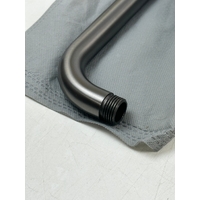 Beaumont Twin Shower Tap Line Brushed Gunmetal Shower Head Bathroom Fixture