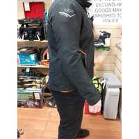 Ixon Slash Ladies Motorcycle Textile Jacket Size C-3XL Black Gold Riding Gear
