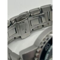 Orologio All Stainless Steel Men’s Watch 10 ATM Water Resistant Silver Band