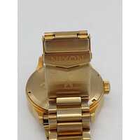Nixon The Sentry SS Gold Men's Watch - A356502 (Pre-owned)
