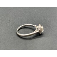 Ladies 14ct White Gold Diamond Engagement Ring (Pre-Owned)