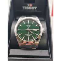 Tissot Green Face Powermatic 80 Silicium Auto Men’s Watch (Pre-owned)