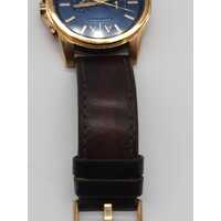 Armani Exchange AX2508 Men’s Blue Rose Gold Chronograph Watch in Leather Band