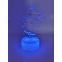 Pikachu 3D Night Light Multi Colour Changing Illusion Lamp