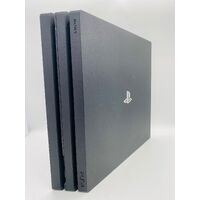 Sony PlayStation 4 Pro 1TB Video Game Console Black with Controller and Leads