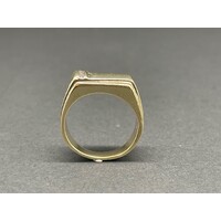 Mens 9ct Yellow Gold Ring (Pre-Owned)