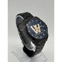 W Zelezniak Black Stainless Steel Analog Display Men’s Watch 