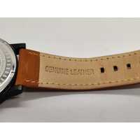 Police Brown Collin Stainless Steel Analog Men’s Watch in Leather Band