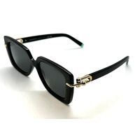 Tiffany & Co. TF4199 Butterfly Women’s Sunglasses Black/Grey (Pre-owned)