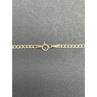 Unisex 10ct Yellow Gold Curb Link Necklace (Pre-Owned)
