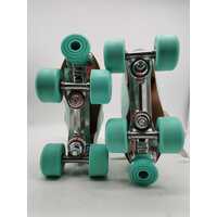 Gallaz Biarritz Mint/Cantaloupe Roller Skates Women’s Size 3 US (Pre-owned)