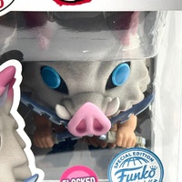 Funko Pop Demon Slayer Inosuke Hashibira Flocked 870 Vinyl Figure