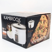 Kambrook Rice Express 5-Cup Rice Cooker KRC150WHT Non-Stick White 240V