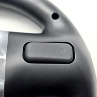 Mario Kart Wii Nintendo Game with Genuine Black Steering Wheel Attachment