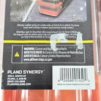Plano 1450 Guide Series Waterproof Case Small Clear Orange Dry Box