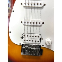 Peavey Raptor Plus EXP Sunburst 6 String Electric Guitar with Gig Bag