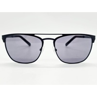 Calvin Klein Matte Black Solid Smoke Mens Sunglasses CK20123S 001 55