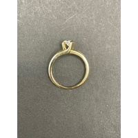 Ladies 18ct Yellow Gold Diamond Ring