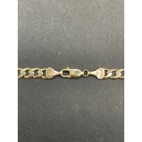 Unisex 9ct Yellow Gold Curb Link Necklace