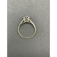 Ladies 9ct Yellow Gold Diamond Ring